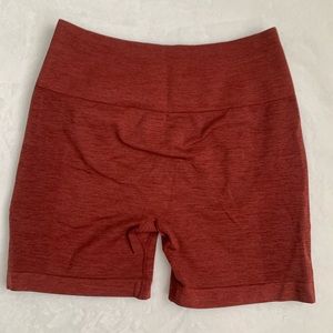 Red gym compression shorts ❤️